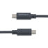 Фото #7 товара StarTech.com USB-C Cable - M/M - 2 m (6 ft.) - USB 2.0 - USB-IF Certified - 2 m - USB C - USB C - USB 2.0 - Male/Male - Black