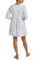 Фото #2 товара Tyler Boe Courtney Clip Dot A Line Mini Dress Women's White Xs