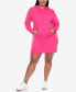 ფოტო #16 პროდუქტის Plus Size Hoodie Sweatshirt Dress
