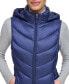 Фото #4 товара Women's Packable Hooded Puffer Vest, Created for Macy's