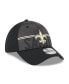 ფოტო #4 პროდუქტის Men's Black New Orleans Saints 2023 NFL Training Camp 39THIRTY Flex Fit Hat