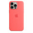 Фото #2 товара Чехол для iPhone 15 Pro Max Si Case Guava розовый Apple