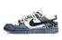 【定制球鞋】 Nike Dunk Low 黑芒 简约百搭 手绘泼墨 解构鞋带 低帮 板鞋 男款 黑灰白色 / Кроссовки Nike Dunk Low DV0831-101