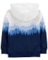 Фото #6 товара Baby Mountain Ombre Cotton Blend Hoodie - Blue 18M