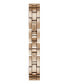 Women's Analog Rose Gold Tone Stainless Steel Watch 34 mm