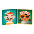 PETIT COLLAGE Funny Faces On-The-Go Magnetic Play Set