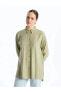 Фото #3 товара LCW Modest Düz Uzun Kollu Oversize Kadın Gömlek Tunik