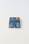 Фото #3 товара Классические джинсовые шорты ZARA