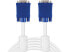 SANDBERG Monitor Cable VGA LUX 1.8 m - 1.8 m - VGA (D-Sub) - VGA (D-Sub) - Male - Male - White