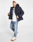 Фото #4 товара Tommy Hilfiger high loft hooded puffer jacket in navy