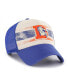 Фото #3 товара Men's Cream Distressed Denver Broncos Breakout MVP Trucker Adjustable Hat
