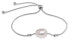 Elegant steel bracelet with artificial pearl VEDB0540S