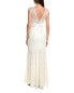 Tadashi Shoji Lace Gown Women's White 00