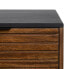 Sideboard ABNER Brown Black 160 x 40 x 75 cm