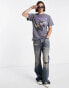 Фото #3 товара Reclaimed Vintage inspired licensed Prince t-shirt in washed grey