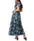 Фото #1 товара Women's Floral Sundrenched Maxi Dress
