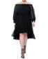 Фото #1 товара Plus Size Keiko Midi Dress