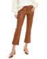 Фото #1 товара Staud Cropped Elliot Pant Women's Brown 4