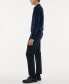 Фото #4 товара Men's 100% Merino Wool Long- Sleeved Polo Shirt