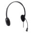 Фото #3 товара Manhattan Stereo On-Ear Headset (USB) - Microphone Boom - Polybag Packaging - Adjustable Headband - Ear Cushion - 1x USB-A for both sound and mic use - cable 1.5m - Three Year Warranty - Headset - Head-band - Office/Call center - Black - Binaural - 1.5 m