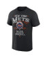 Фото #3 товара Men's Darius Rucker Collection by Black New York Mets Beach Splatter T-shirt