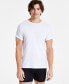 ფოტო #4 პროდუქტის Men's 5-Pk. Cotton Classics Crew Neck Undershirts, Created for Macy's