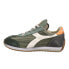 Фото #3 товара Diadora Equip H Dirty Stone Wash Evo Lace Up Mens Green Sneakers Casual Shoes 1