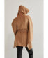 Фото #2 товара Women's Gemma Wool Blend Hooded Cape