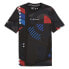 Puma Bmw Mms Graphic Crew Neck Short Sleeve T-Shirt Mens Black, Grey Casual Tops