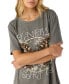 ფოტო #3 პროდუქტის Juniors' Oversized Changes T-Shirt