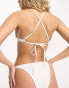 Фото #4 товара Hunkemoller belize mesh brazilian bikini brief in white
