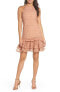 Фото #2 товара Cooper St. 154352 Women's Elizabeth Lace Halter Dress Cafe Creme Size 6 US