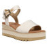 Фото #2 товара TOMS Diana Espadrille Wedge Womens Off White Casual Sandals 10017908