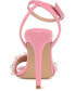 ფოტო #3 პროდუქტის Women's Romey Pearl Embellished Stilleto Dress Sandals