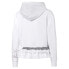 Фото #4 товара Puma Tyakasha X Pullover Hoodie Womens White Casual Outerwear 595556-02
