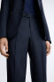 100% wool suit trousers