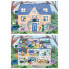 EDUCA 2x100 Pieces House Outside/Inside Puzzle