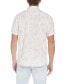 Фото #2 товара Men's Short Sleeve Print Linen Cotton Shirt