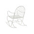 Rocking Chair Home ESPRIT White Metal 60 x 90 x 96,5 cm