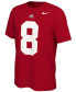 Фото #3 товара Men's Trey Sermon Crimson Ohio State Buckeyes Alumni Name Number T-shirt