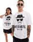 Фото #1 товара ASOS DESIGN unisex oversized license t-shirt with Breaking Bad print in white