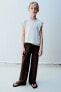 Rustic ribbed trousers