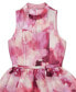 Фото #4 товара Big Girls Floral-Print Organza Tiered Maxi Dress