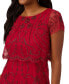 ფოტო #3 პროდუქტის Beaded Scalloped-Popover Gown