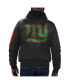 Men's x Ty Mopkins Black New York Giants Black History Month Satin Full-Zip Jacket