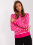 Фото #4 товара Свитер Wool Fashion Italia Dark Pink Boucle