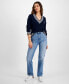 ფოტო #1 პროდუქტის Women's Julie Straight-Leg Button-Waist Jeans