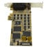 Фото #3 товара StarTech.com 16-Port Low-Profile Serial Card - RS232 - PCI Express - PCIe - Serial - Low-profile - PCIe 1.1 - RS-232 - Yellow