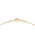 ფოტო #4 პროდუქტის Diamond Bar Bracelet (1/10 ct. t.w.) in 14k Gold, Created for Macy's