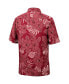 ფოტო #4 პროდუქტის Men's Crimson Alabama Crimson Tide The Dude Camp Button-Up Shirt